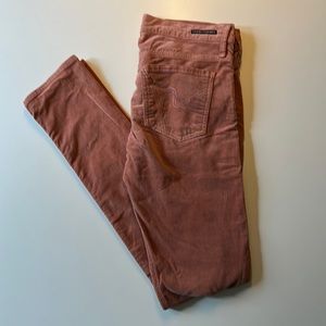 Citizens of Humanity Dusty Rose Velvet Jeans